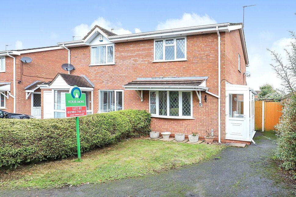 Main image of 3 bedroom Semi Detached House for sale, Coulter Grove, Perton, Staffordshire, WV6