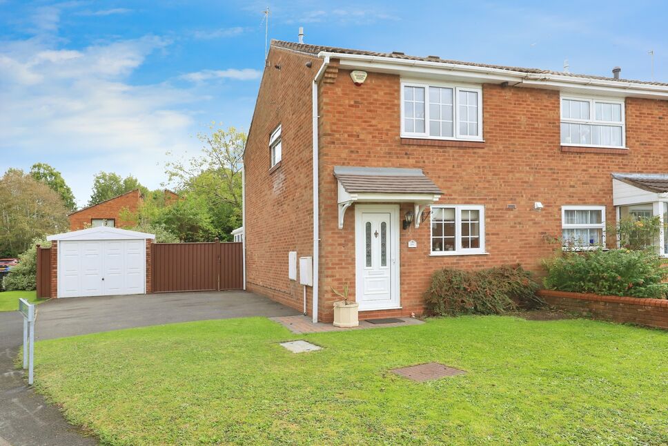 Main image of 2 bedroom Semi Detached House for sale, Melrose Drive, Perton Wolverhampton, Staffordshire, WV6