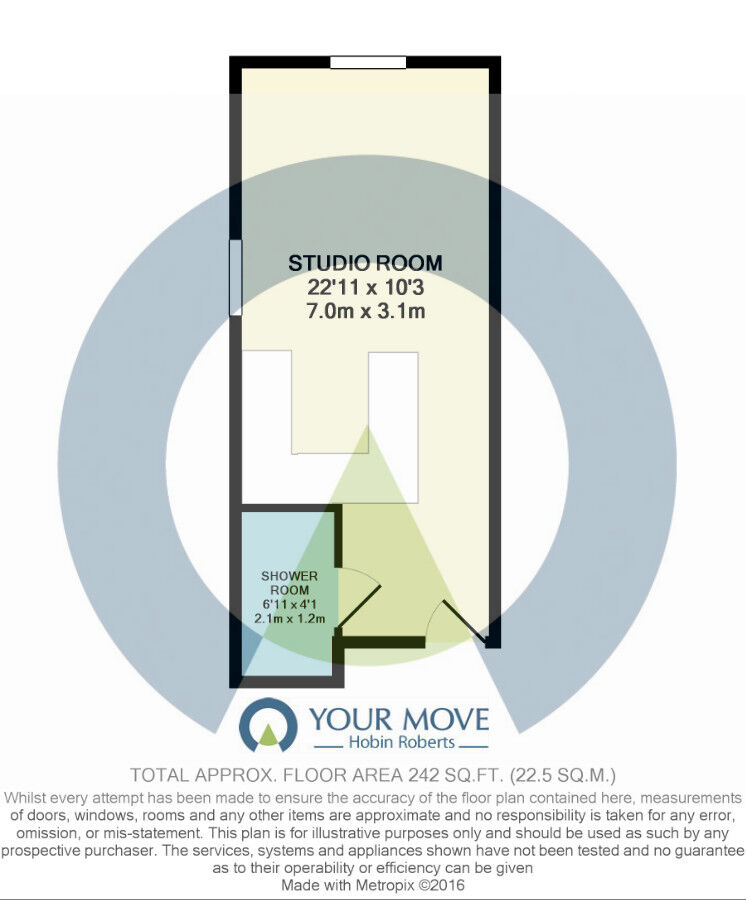 Floorplan of  Flat to rent, Birchfield Road, Abington, Northampton, NN1