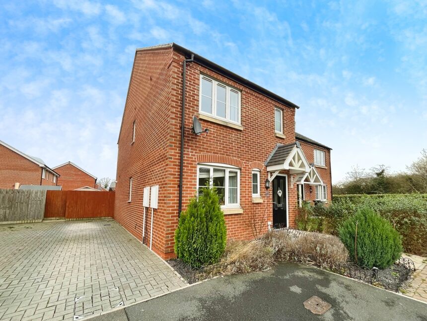 Main image of 3 bedroom Semi Detached House for sale, Meadow Hill, Wigston, Leicestershire, LE18