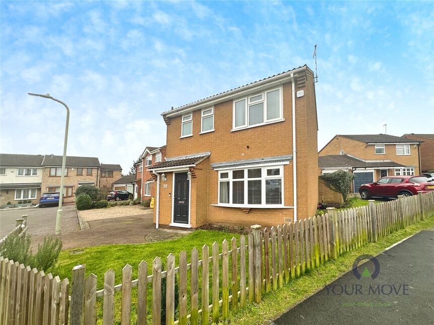 Main image of 3 bedroom Detached House for sale, Grosvenor Close, Glen Parva, Leicestershire, LE2