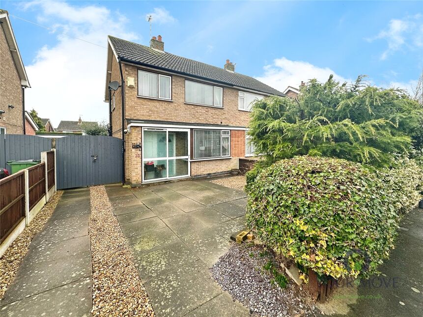 Main image of 3 bedroom Semi Detached House for sale, Leamington Drive, Blaby, Leicestershire, LE8