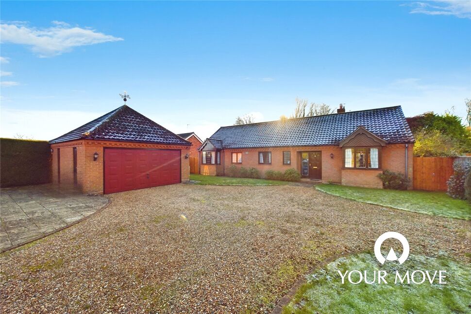 Main image of 4 bedroom Detached Bungalow for sale, Staithe Road, Burgh St. Peter, Suffolk, NR34