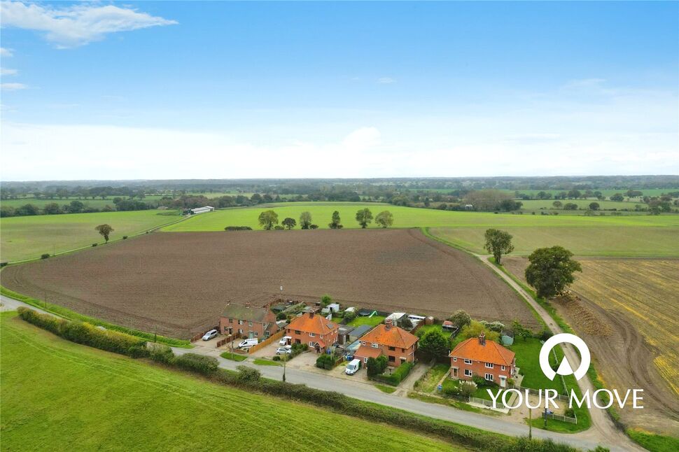 Main image of 3 bedroom Semi Detached House for sale, Woodend Cottages, Stoven, Suffolk, NR34