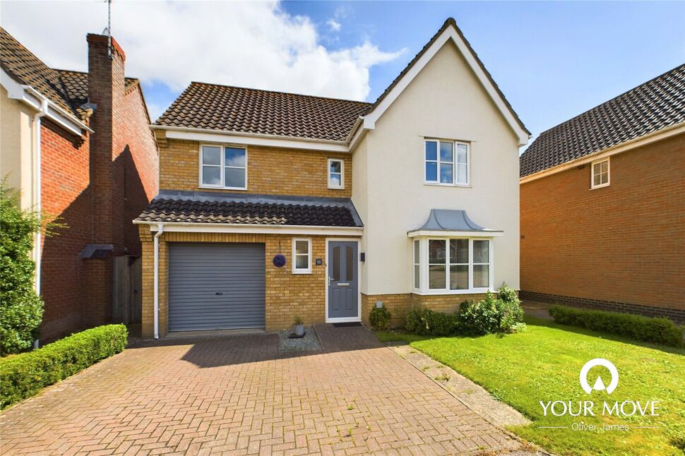 Main image of 4 bedroom Detached House for sale, Copplestone Close, Worlingham, Suffolk, NR34