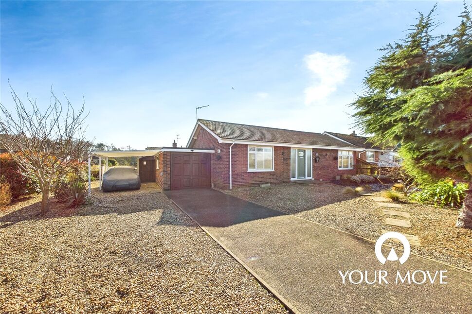 Main image of 2 bedroom Detached Bungalow for sale, Hillside Avenue, Worlingham, Suffolk, NR34