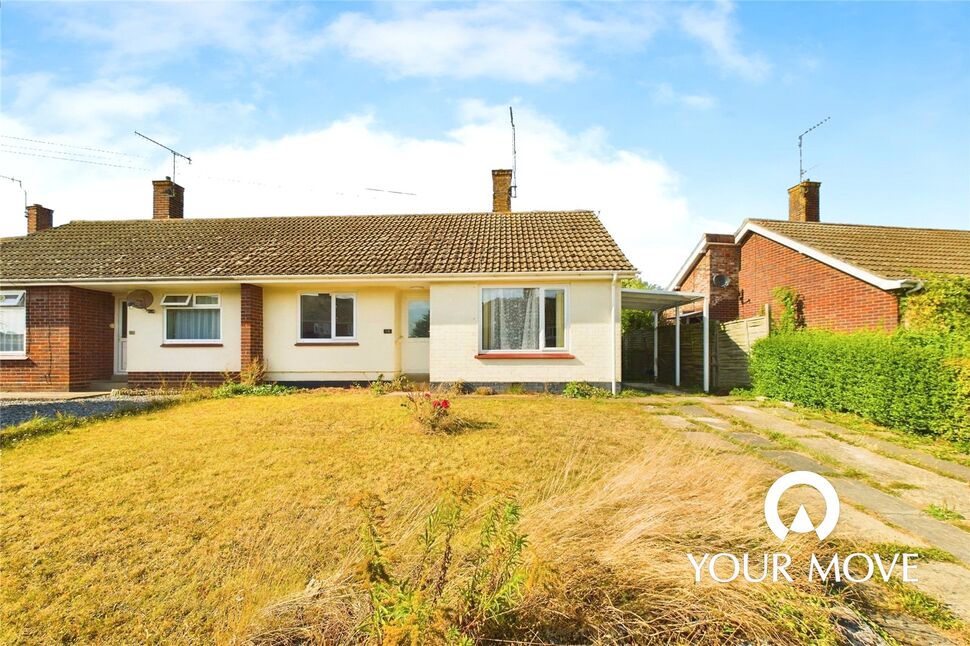 Main image of 2 bedroom Semi Detached Bungalow for sale, Bedingfield Crescent, Halesworth, Suffolk, IP19