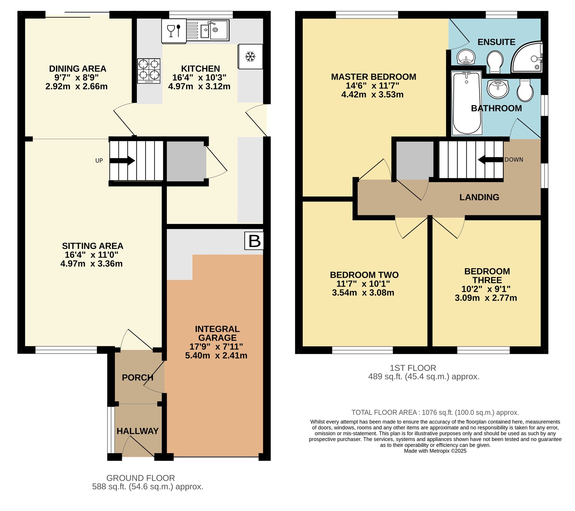 Floorplan of 3 bedroom Detached House for sale, Bluebell Way, Worlingham, Suffolk, NR34