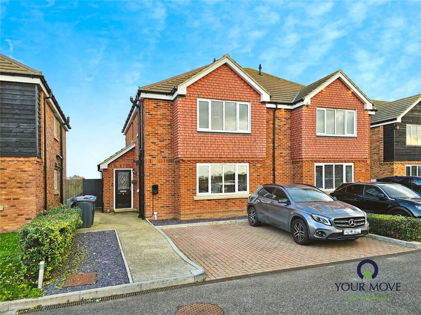 Main image of 3 bedroom Semi Detached House for sale, Hawthorn Grange, Ramsgate, Kent, CT12