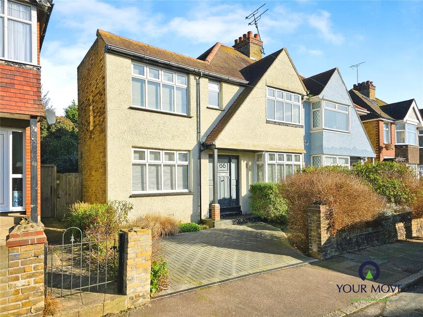 Main image of 4 bedroom Semi Detached House for sale, Bradstow Way, Broadstairs, Kent, CT10