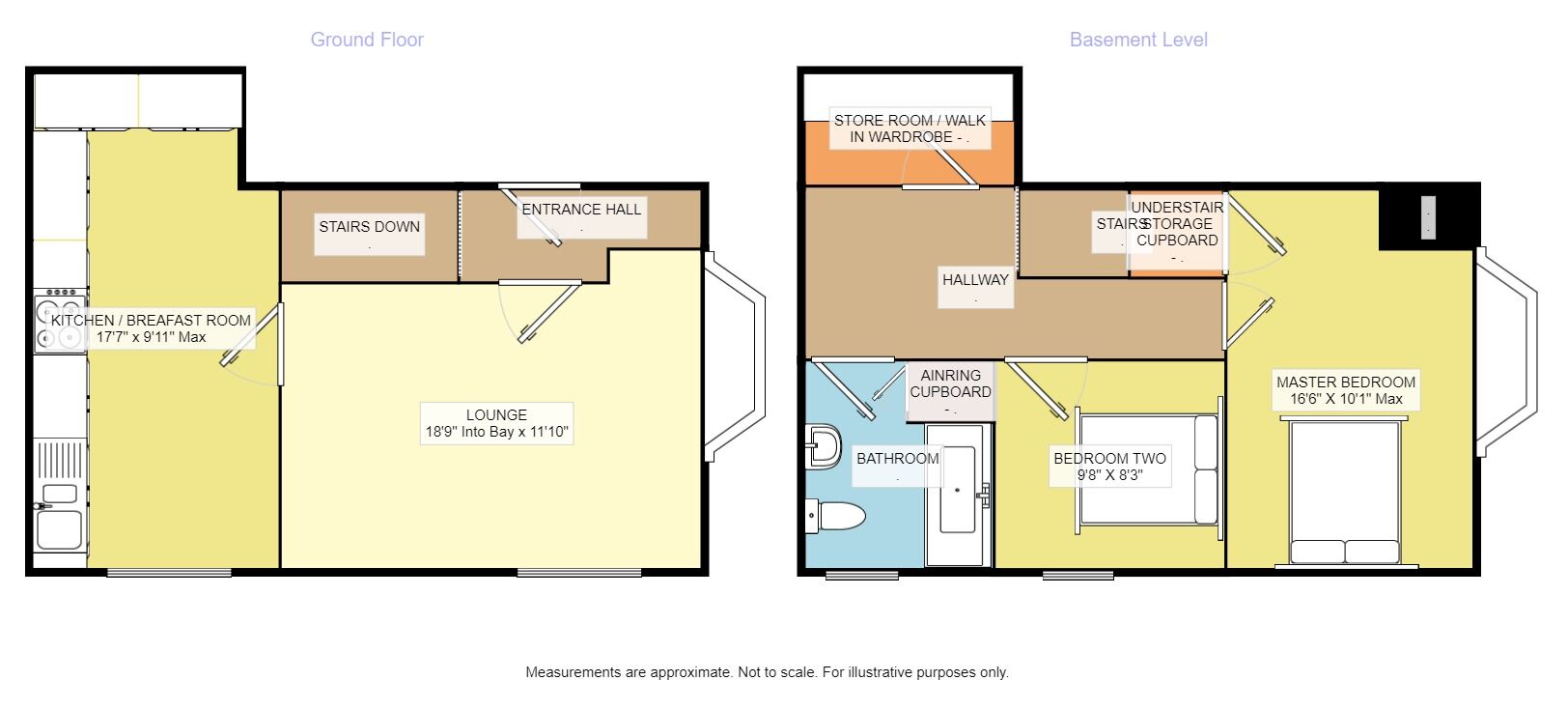 Floorplan of 2 bedroom  Flat to rent, Woodlands Corner Lilford Road, Blackburn, BB1