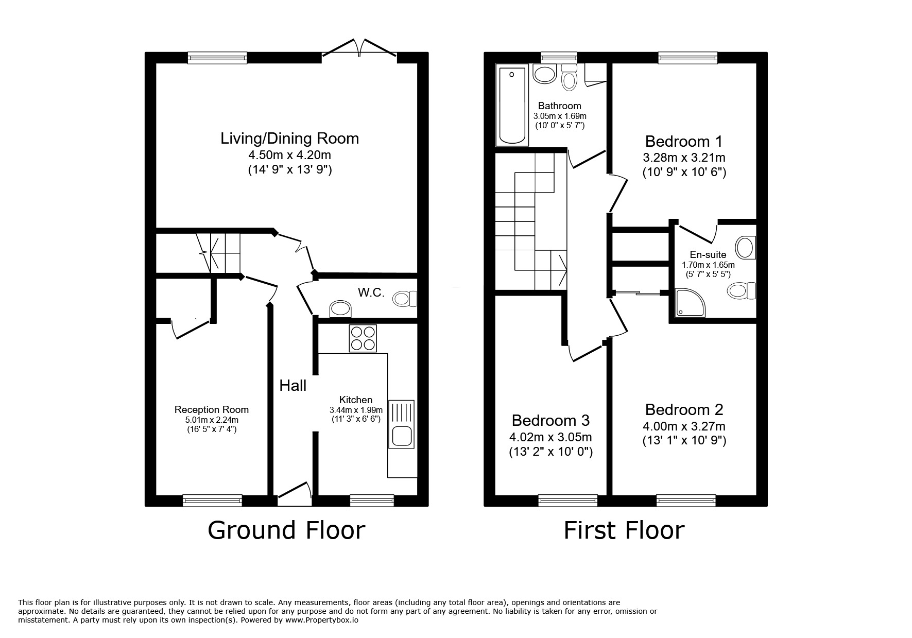 Floorplan of 3 bedroom Semi Detached House for sale, Applegate Way, Bognor Regis, West Sussex, PO21