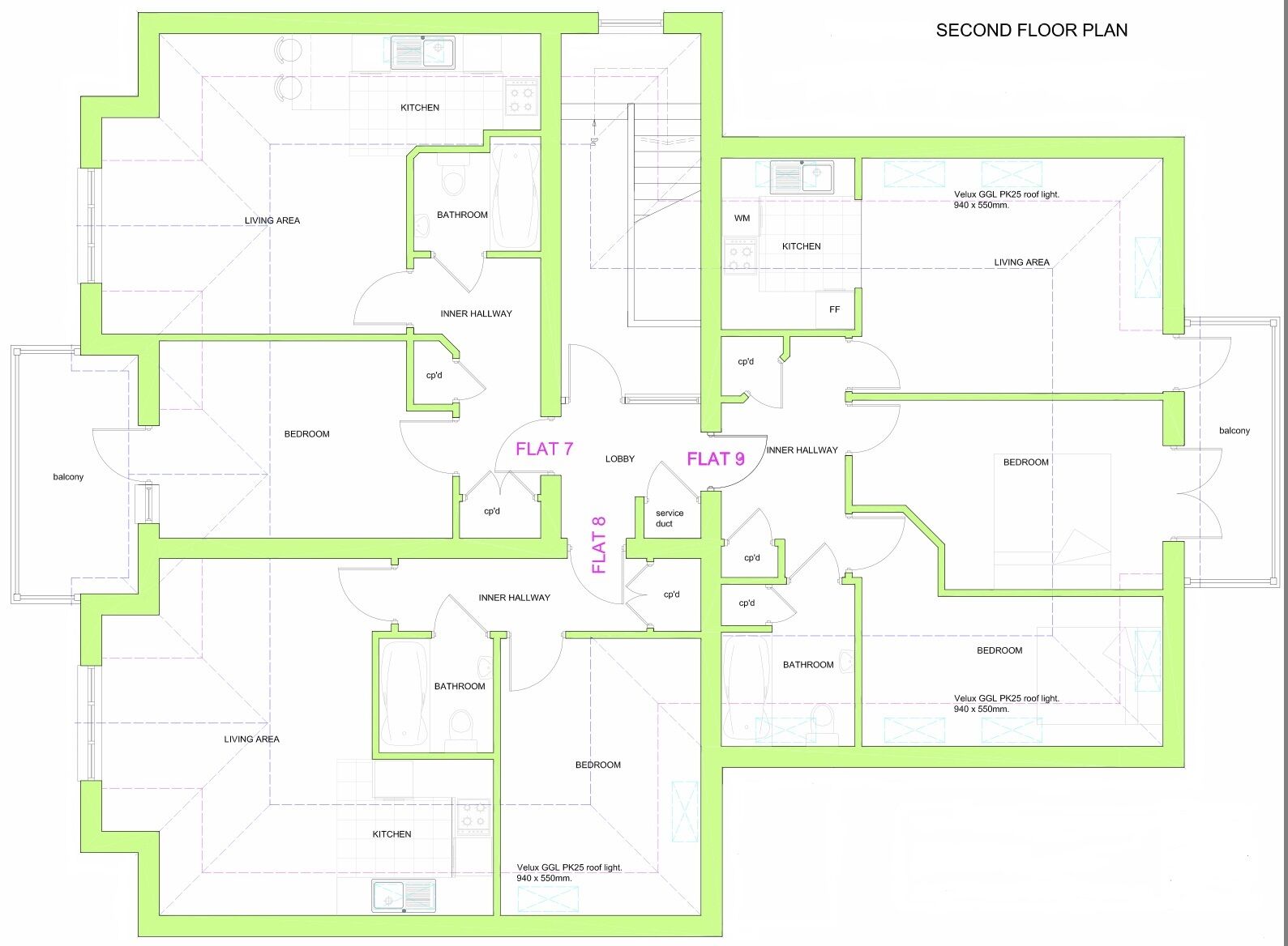 Floorplan of 1 bedroom  Flat to rent, Victoria Drive, Bognor Regis, West Sussex, PO21