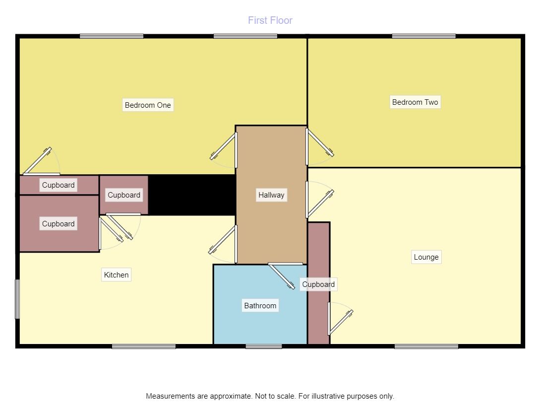 Floorplan of 2 bedroom  Flat to rent, Chestnut Avenue, Belper, Derbyshire, DE56