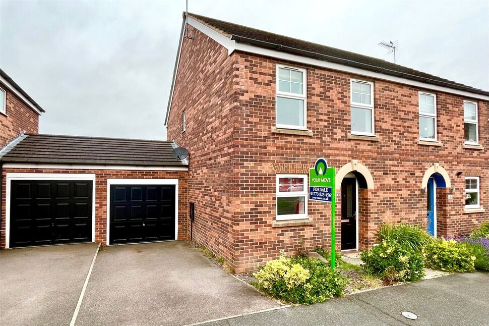 Main image of 3 bedroom Semi Detached House for sale, Thornhill Avenue, Belper, Derbyshire, DE56