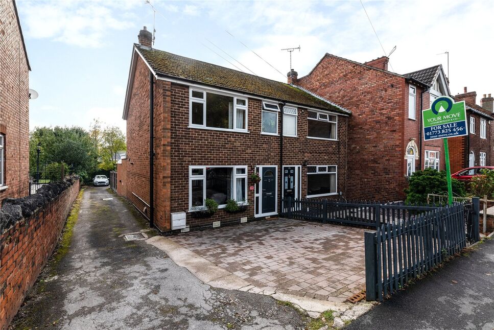 Main image of 3 bedroom Mid Terrace House for sale, Whitemoor Lane, Belper, Derbyshire, DE56