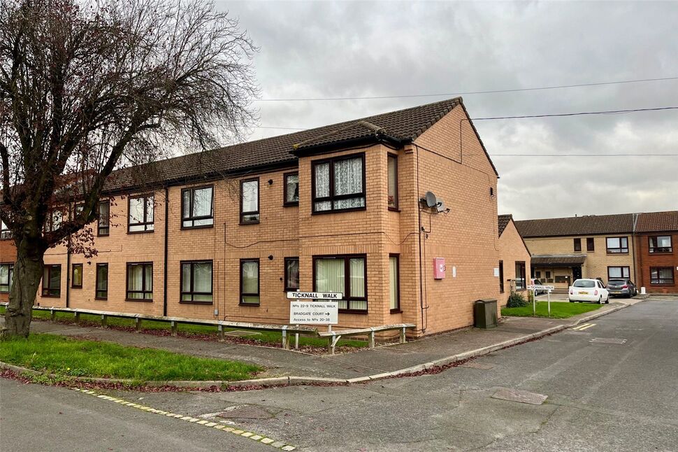 Main image of 2 bedroom  Flat for sale, Ticknall Walk, Sunnyhill, Derbyshire, DE23