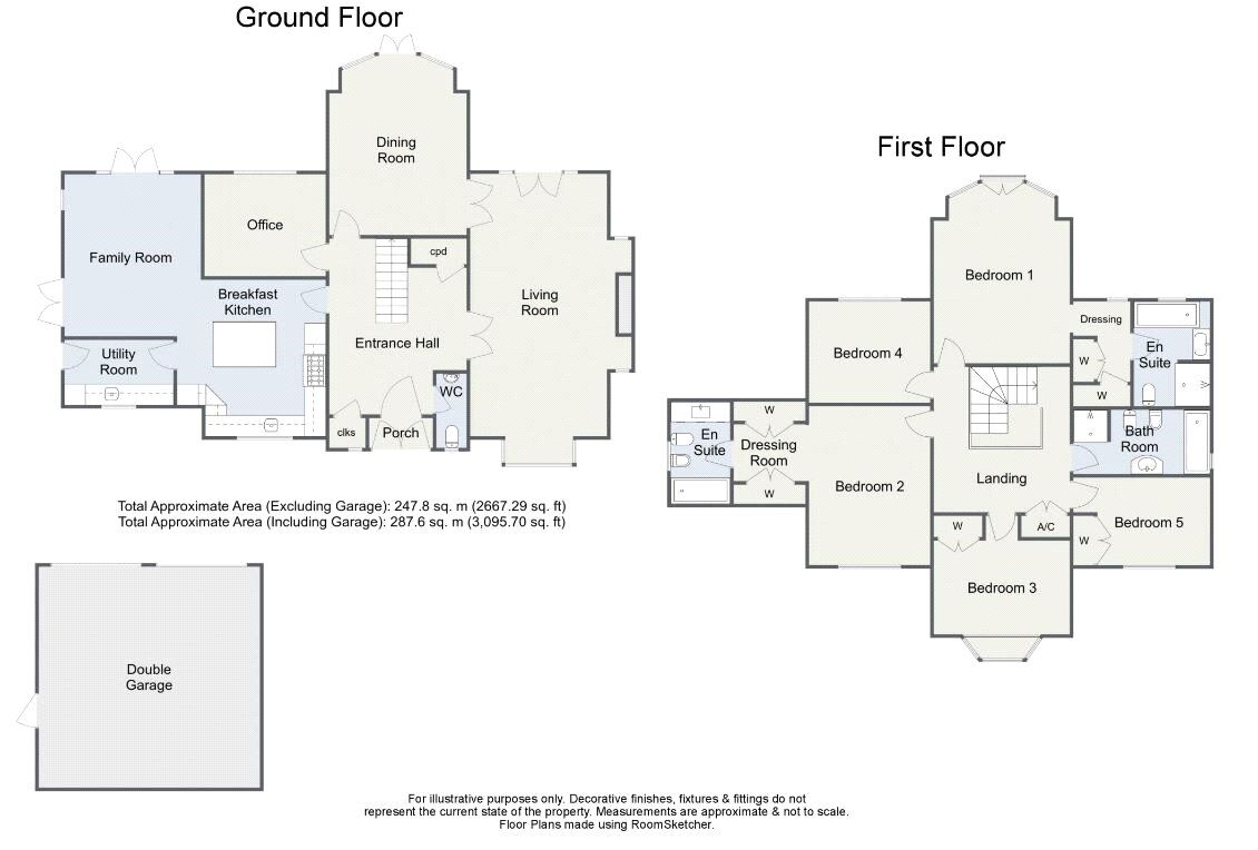 Floorplan of 5 bedroom Detached House to rent, Herbert Austin Drive, Marlbrook, Worcestershire, B60