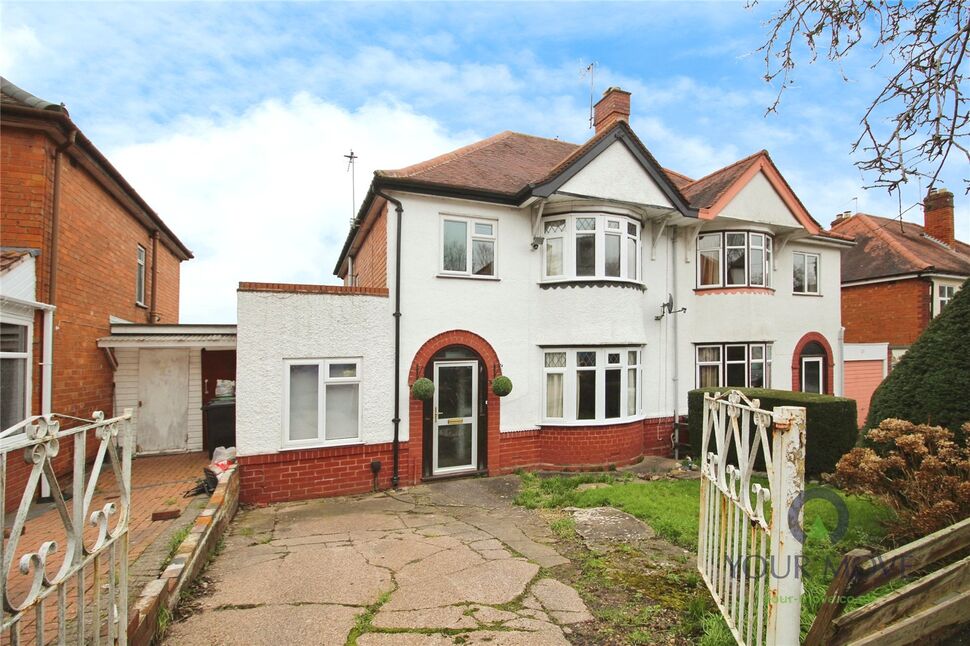 Main image of 3 bedroom Semi Detached House for sale, Abbey Road, Redditch, Worcestershire, B97