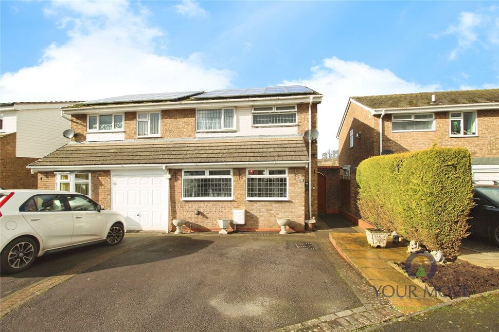 Main image of 3 bedroom Semi Detached House for sale, Wrekin Drive, Bromsgrove, Worcestershire, B61