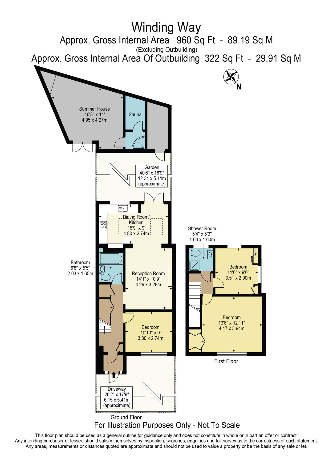 Floorplan of 3 bedroom Mid Terrace House for sale, Winding Way, Dagenham, RM8