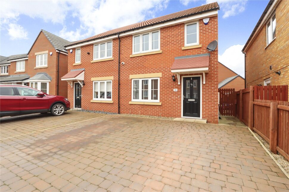 Main image of 3 bedroom Semi Detached House for sale, Queen Elizabeth Drive, Consett, Durham, DH8