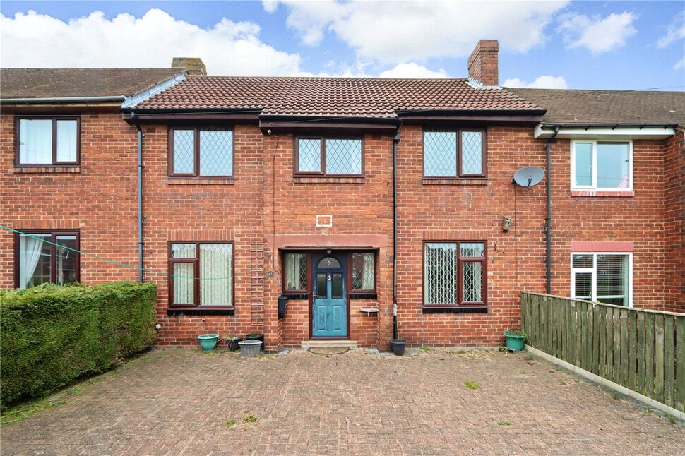 Main image of 3 bedroom Mid Terrace House for sale, South View Gardens, Stanley, Durham, DH9