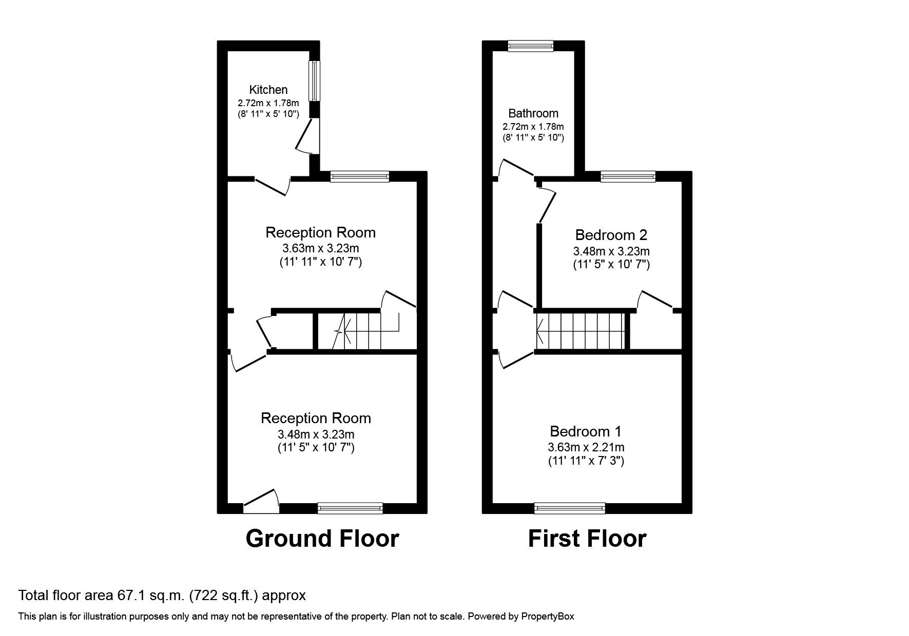 2 bedroom End Terrace House for sale, Forest Road, Markfield, LE67 | £ ...