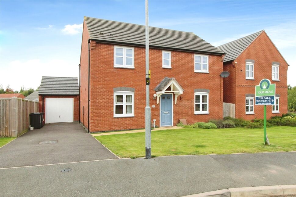 Main image of 4 bedroom Detached House for sale, Gadsby Road, Heather, Leicestershire, LE67