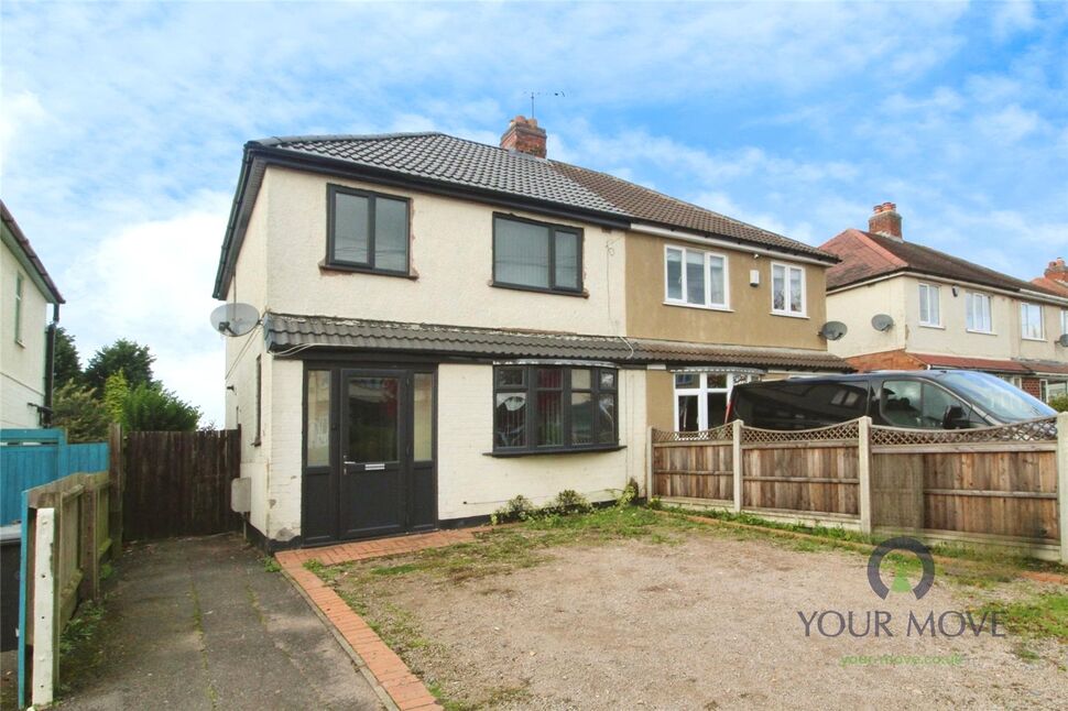 Main image of 3 bedroom Semi Detached House for sale, Brooks Lane, Whitwick, Leicestershire,, LE67