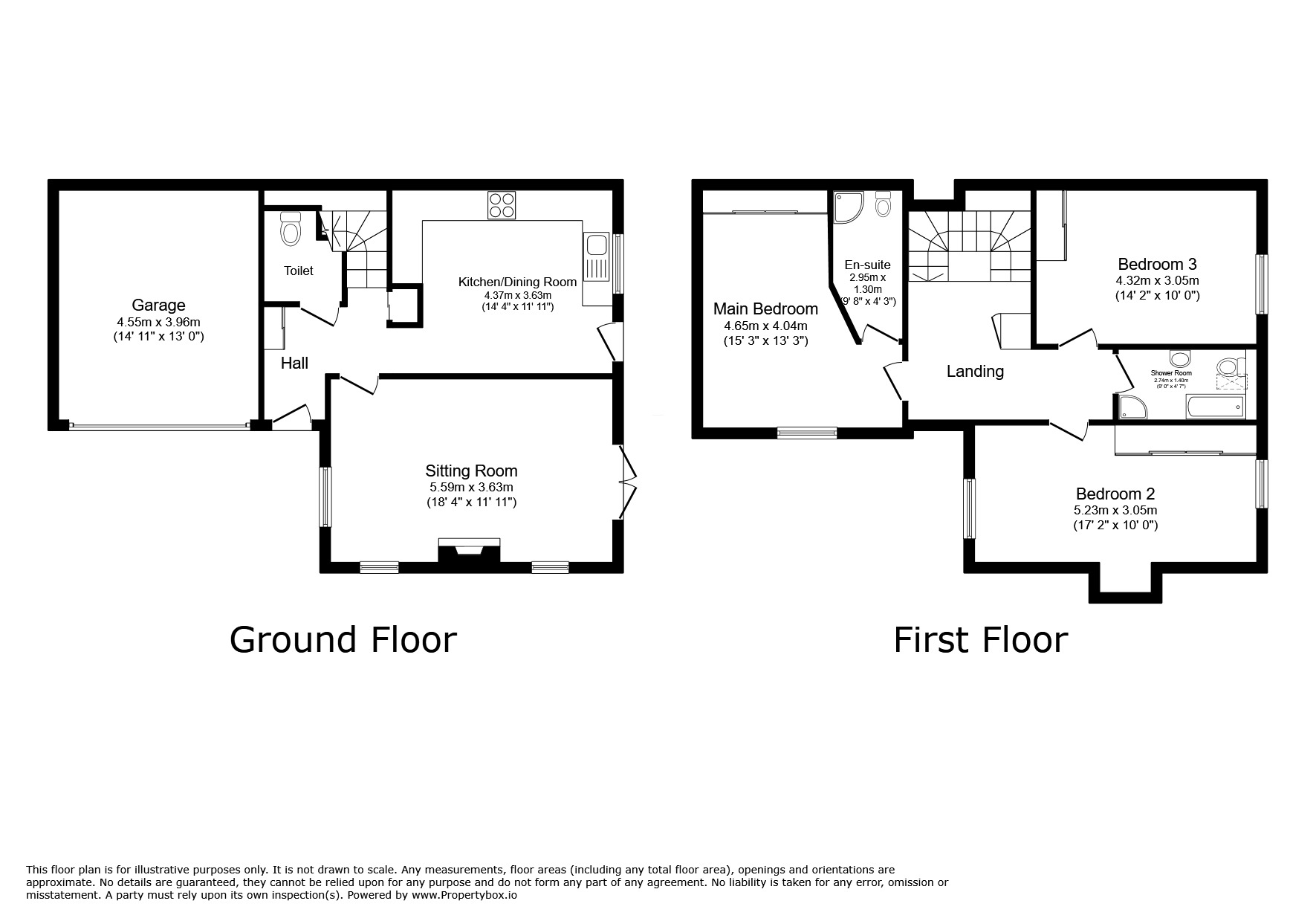 Floorplan of 3 bedroom Detached House for sale, Chapel Street, Ibstock, Leicestershire, LE67