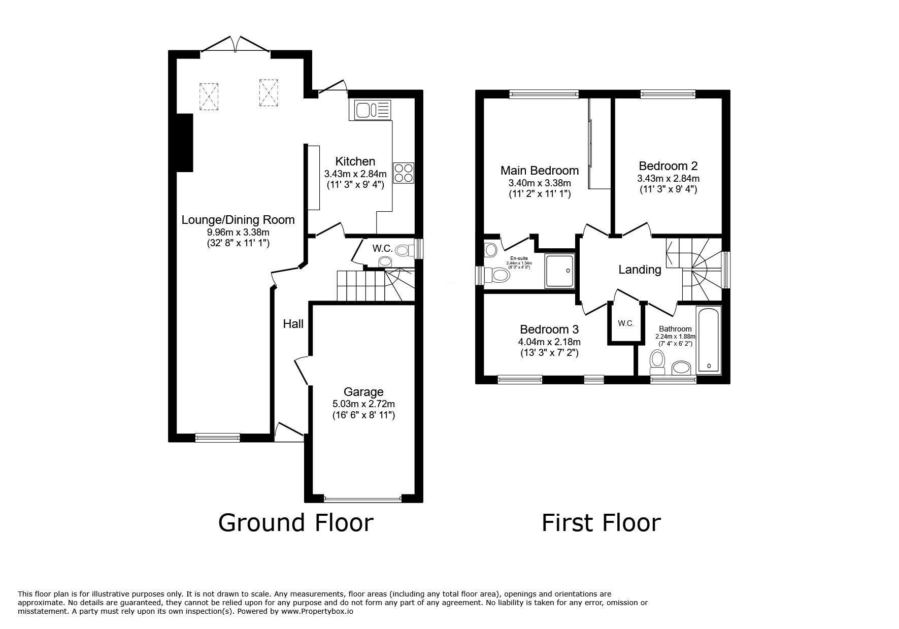 Floorplan of 3 bedroom Detached House for sale, Battleflat Drive, Ellistown, Leicestershire, LE67