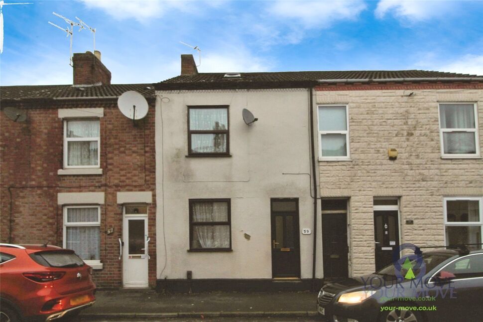 Main image of 3 bedroom Mid Terrace House for sale, Berrisford Street, Coalville, Leicestershire, LE67