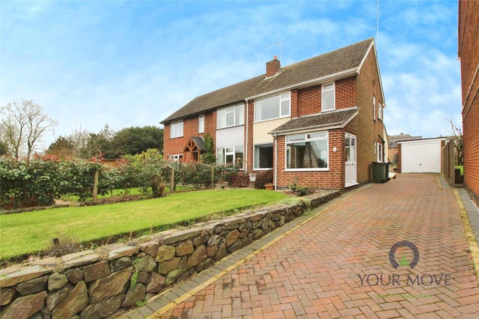 Main image of 3 bedroom Semi Detached House for sale, Townsend Lane, Donington Le Heath, Leicestershire, LE67