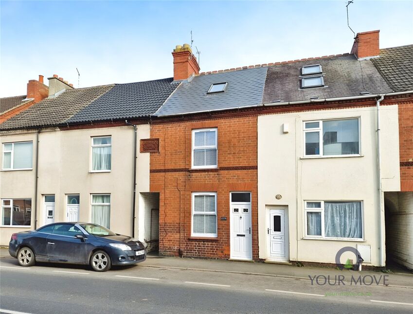 Main image of 4 bedroom Mid Terrace House for sale, Melbourne Road, Ibstock, Leicestershire, LE67