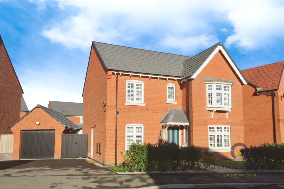 Main image of 4 bedroom Detached House for sale, Lowe Street, Hugglescote, Leicestershire, LE67