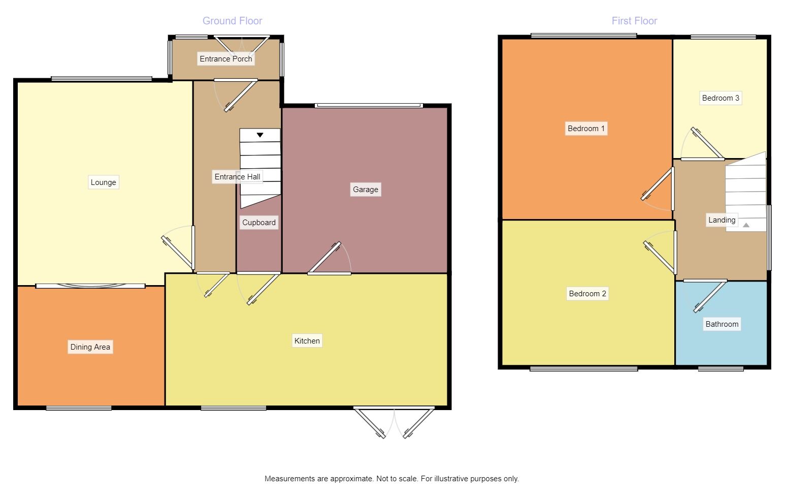 Floorplan of 3 bedroom Semi Detached House to rent, Weston Drive, Denton, Manchester, M34