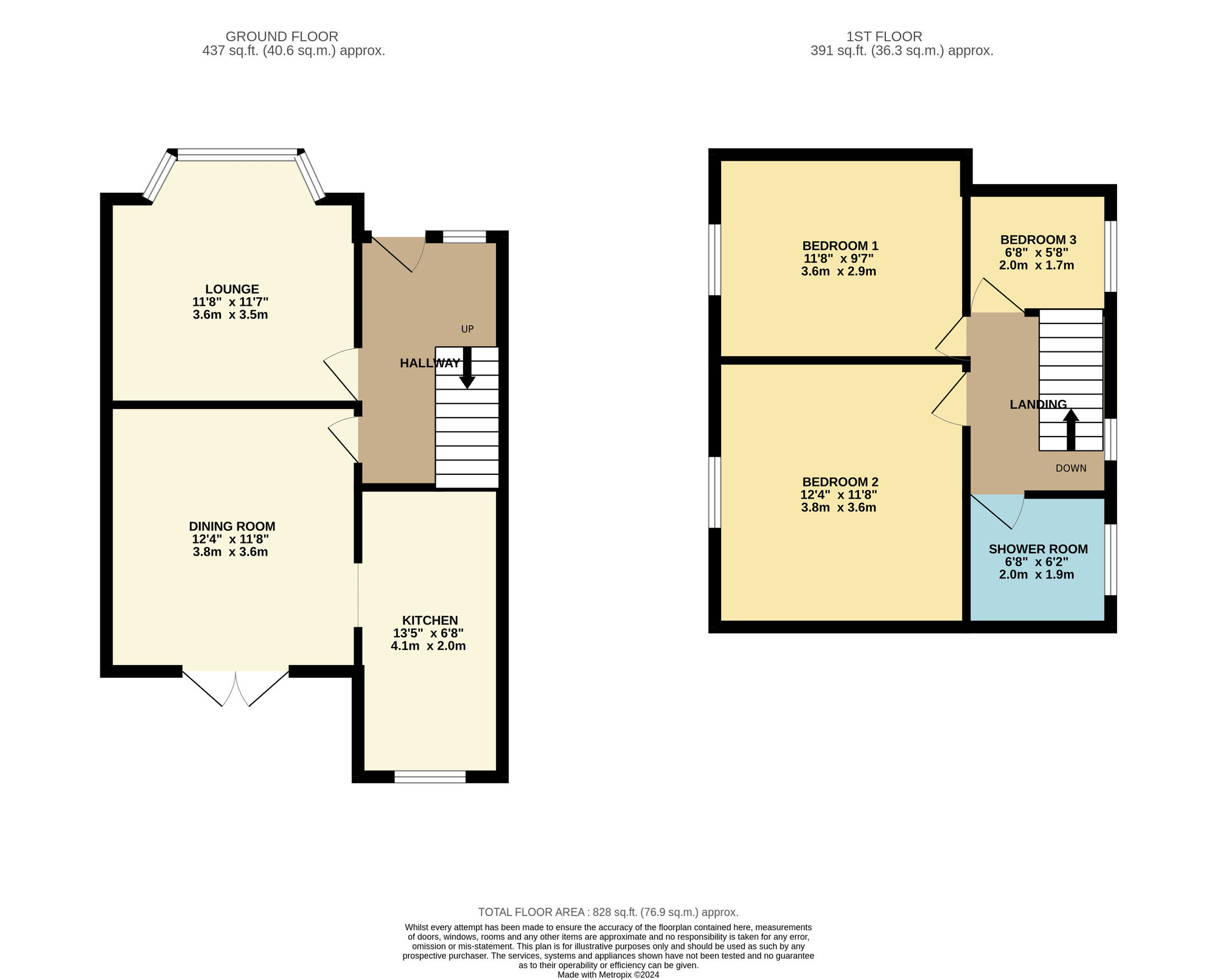 Floorplan of 3 bedroom Semi Detached House for sale, Clumber Road, Manchester, Greater Manchester, M18