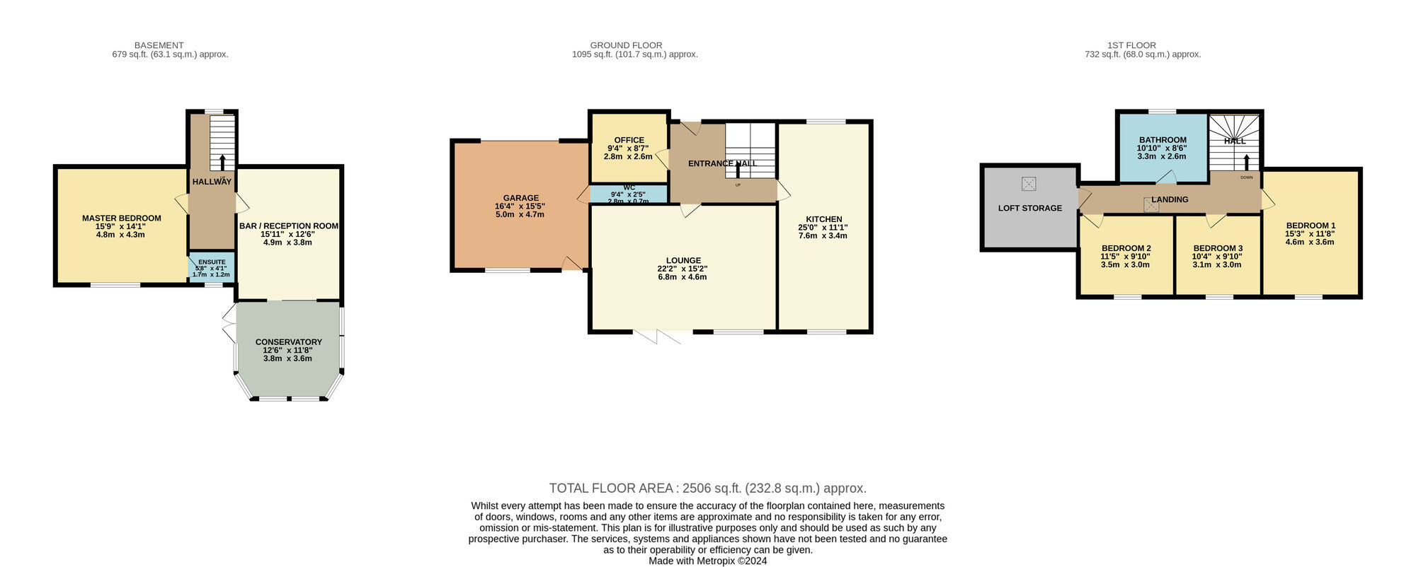 Floorplan of 4 bedroom Detached House for sale, Green End, Denton, Greater Manchester, M34