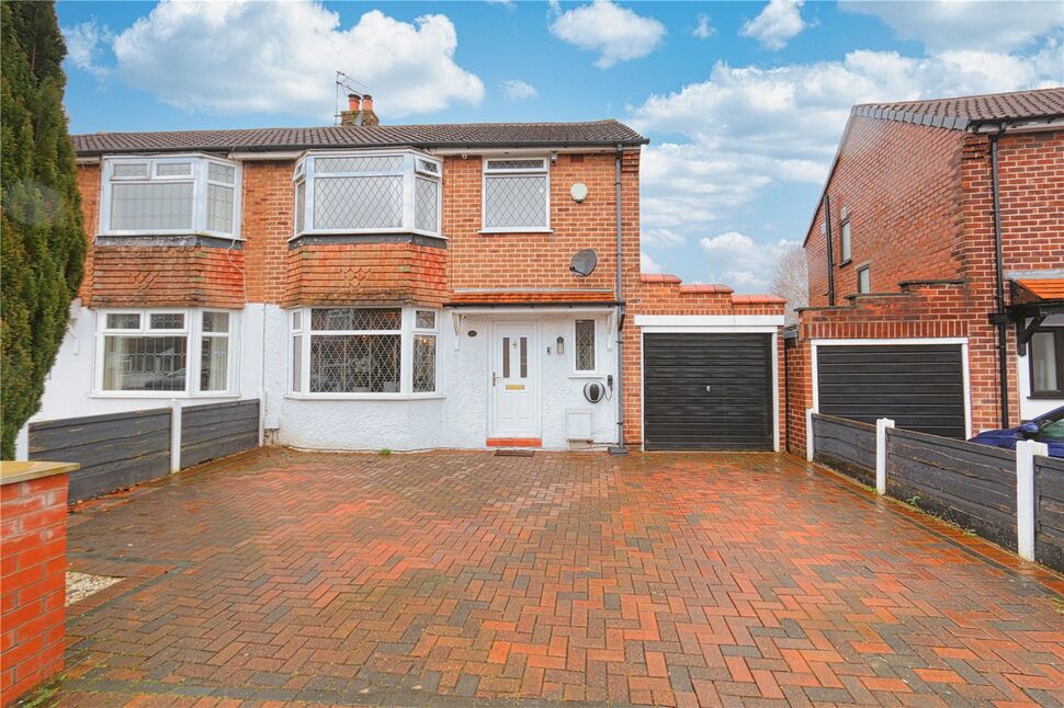 Main image of 3 bedroom Semi Detached House for sale, Ashwood Avenue, Denton, Greater Manchester, M34