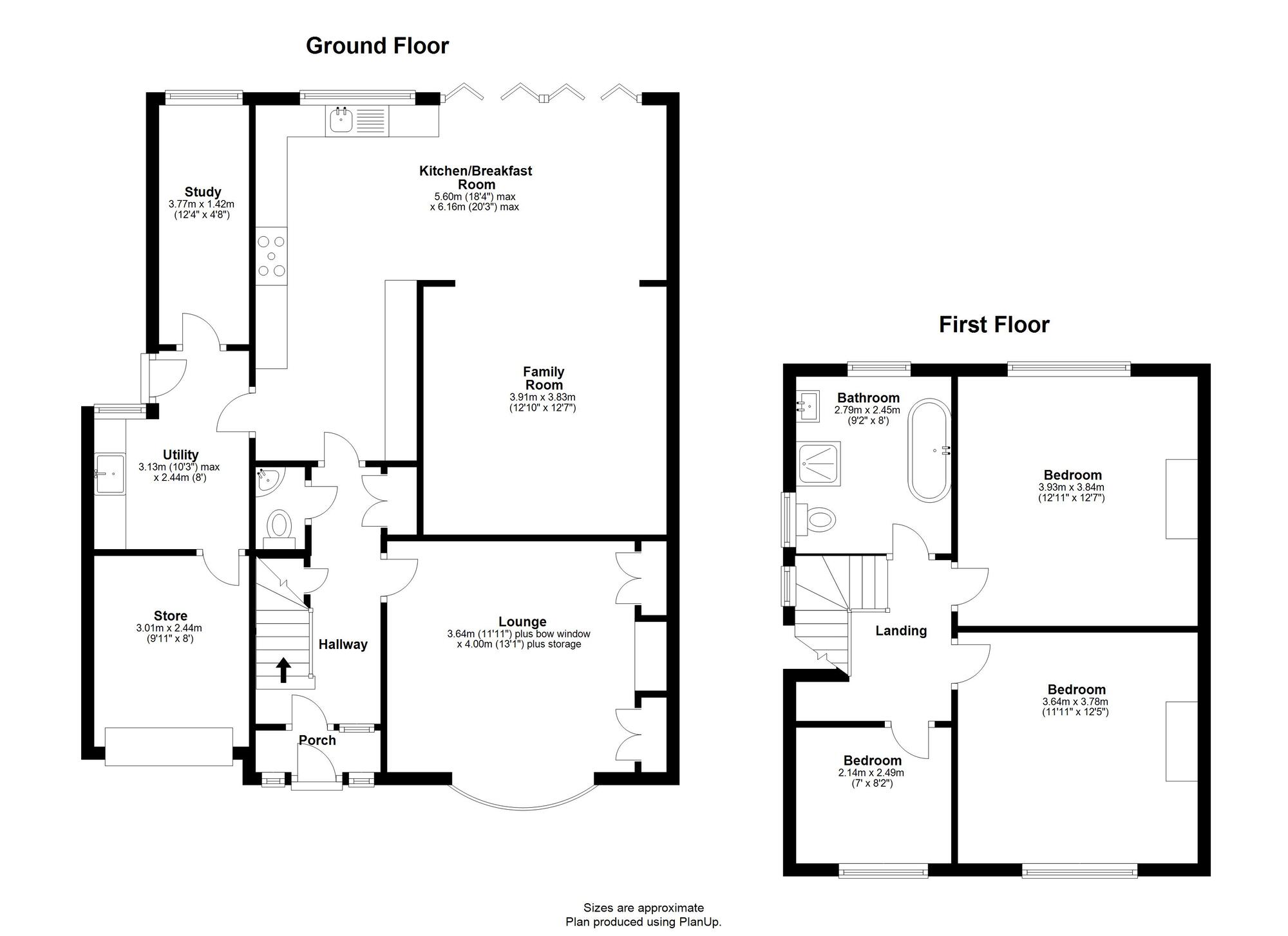 Floorplan of 3 bedroom Semi Detached House for sale, Fieldhouse Lane, Durham, DH1