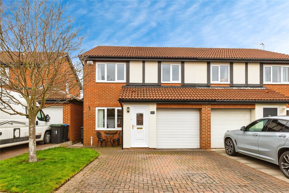 Main image of 3 bedroom Semi Detached House for sale, Relley Garth, Langley Moor, Durham, DH7