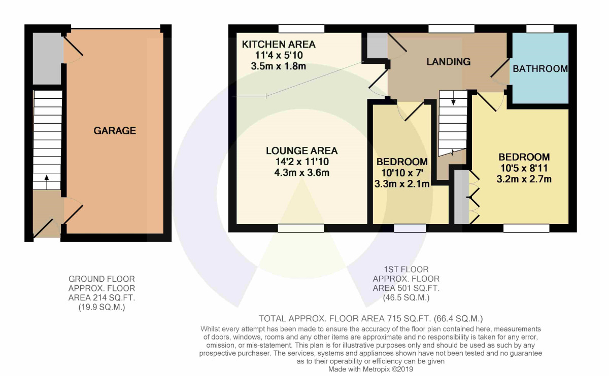 Floorplan of 2 bedroom  Flat to rent, South Meadow Close, Northampton, NN5