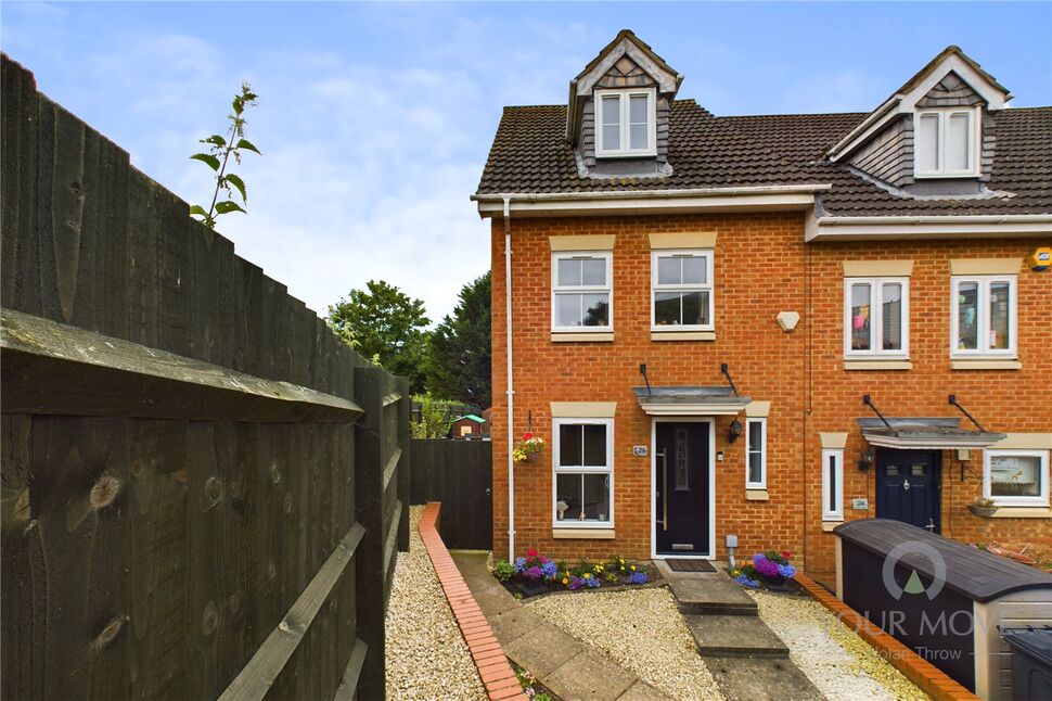 Main image of 3 bedroom End Terrace House for sale, Brockton Street, Kingsthorpe, Northamptonshire, NN2