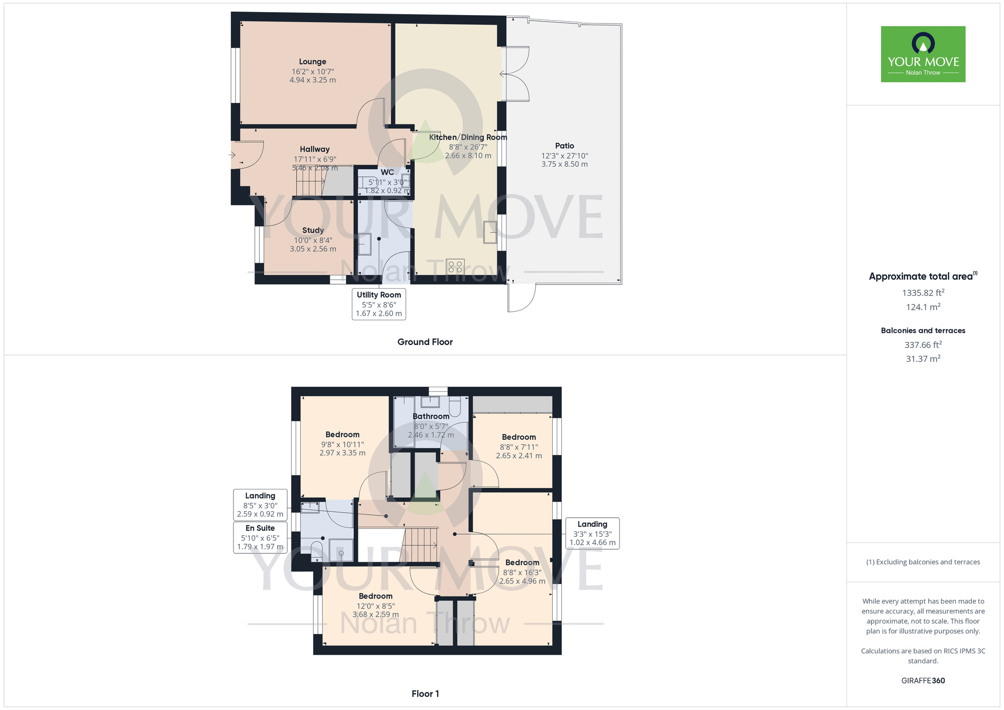 Floorplan of 4 bedroom Detached House for sale, Harrison Road, Harlestone Manor, Northamptonshire, NN5