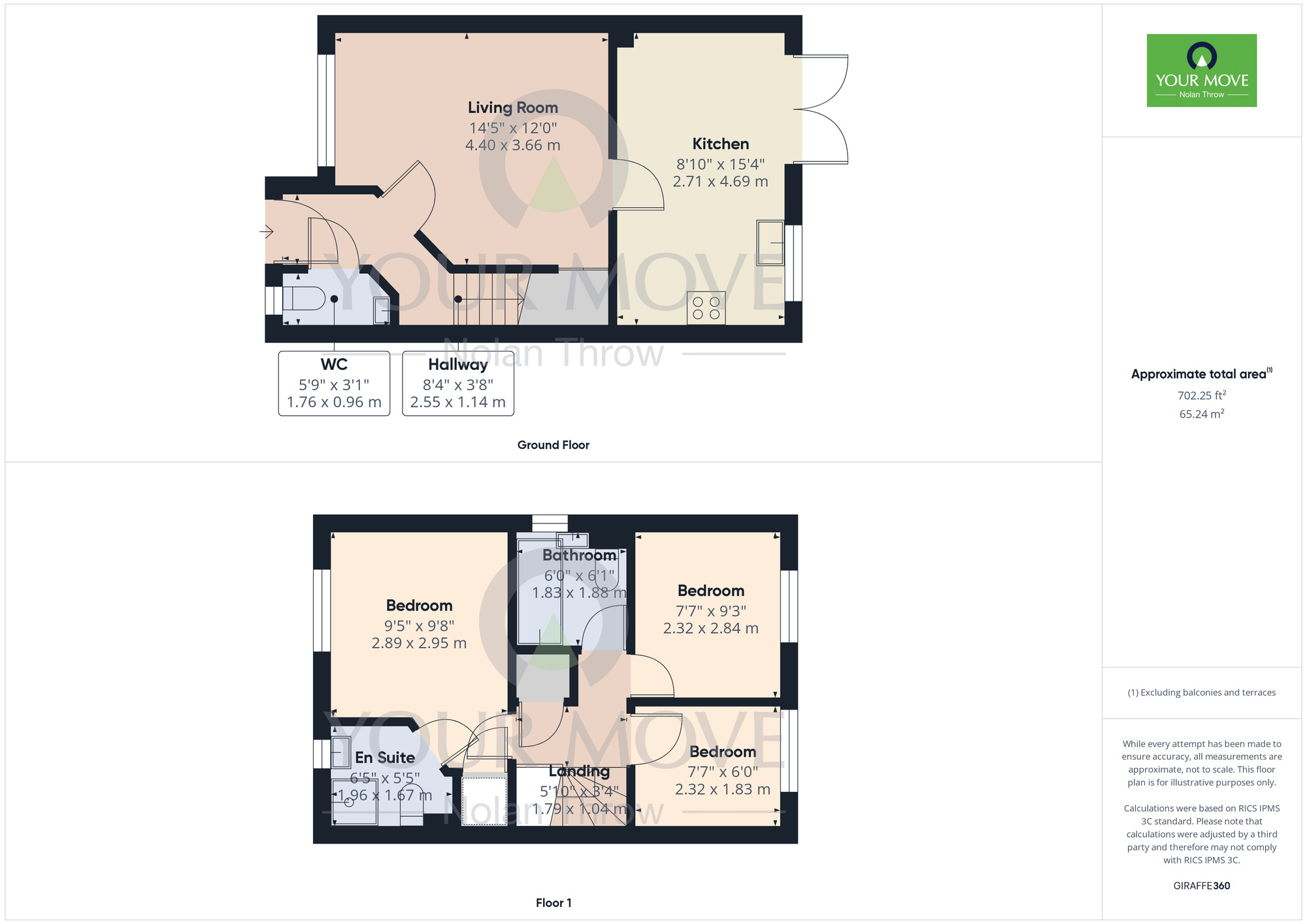 Floorplan of 3 bedroom Semi Detached House for sale, Harrison Road, Harlestone Manor, Northamptonshire, NN5