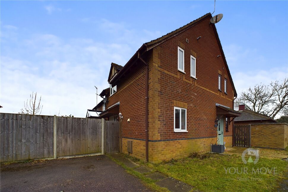 Main image of 1 bedroom Mid Terrace House for sale, Limoges Court, Duston, Northamptonshire, NN5