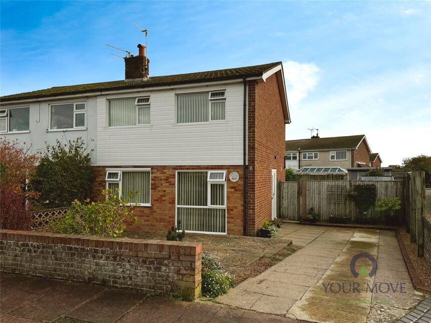 Main image of 3 bedroom Semi Detached House for sale, Anson Close, Eastbourne, East Sussex, BN23