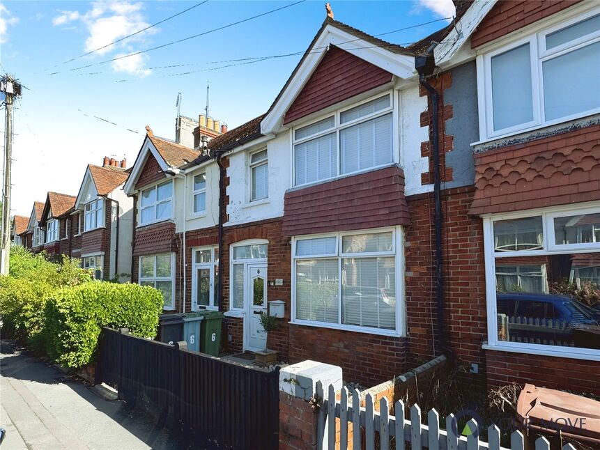 Main image of 2 bedroom Mid Terrace House for sale, Hampden Avenue, Eastbourne, East Sussex, BN22