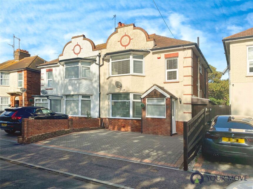 Main image of 3 bedroom Semi Detached House for sale, Roselands Avenue, Eastbourne, East Sussex, BN22